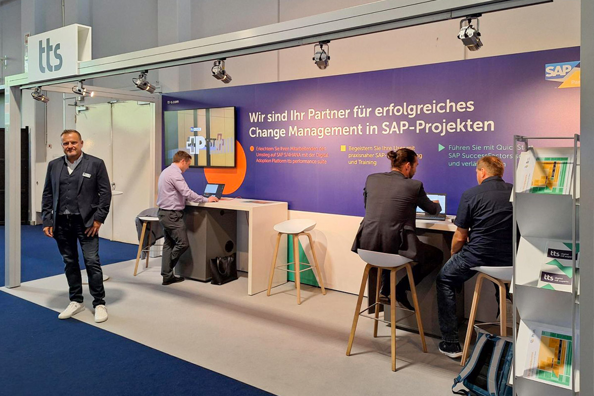 SAP-Experten von tts auf dem DSAG-Jahreskongress 2023